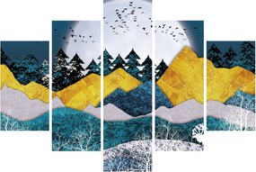 Obraz - Polárna krajina (150x105 cm)