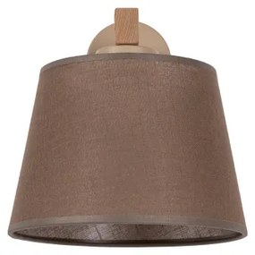 Brilagi - Nástenné svietidlo LATTE SABIA 1xE27/15W/230V borovica/hnedá