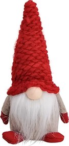 Vianočný škriatok Cukráčik s červenou čiapkou 18 cm