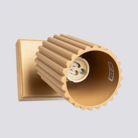 Sollux SL.1559 - Nástenné bodové svietidlo KARBON 1xGU10/10W/230V zlatá