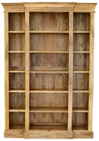 furniture-nabytek.cz - Policová knižnica 140x200x45 z masívu mango