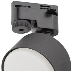 Bodové svietidlo do lištového systému AVIA 1xGX53/15W/230V čierna