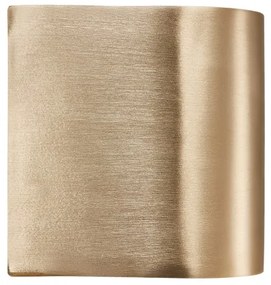 Nordlux - LED vonkajšie nástenné svietidlo CANTO 2xLED/6W/230V IP44 mosadz