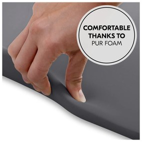 Hauck Silikónová prebaľovacia podložka Change N Clean, antracit