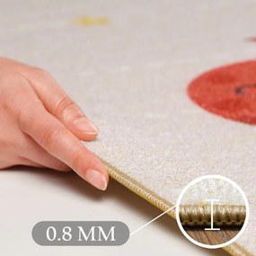 Krémový detský koberec 100x150 cm Play – Ayyildiz Carpets