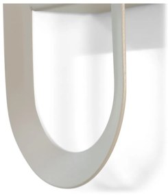 Svetlohnedý nástenný oceľový háčik Coucou – Spinder Design