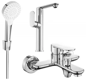 Mexen Milo R05 vaňová súprava, chrómová - 713153R05-00