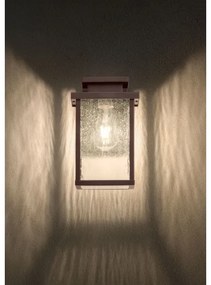 Redo 90463 - Vonkajšie nástenné svietidlo YARD 1xE27/42W/230V IP44 hnedá