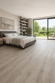 Beauflor, PVC podlaha - lino Toptex Tasmanian Oak 096L, na mieru, šíře 4m,5m, šedá, filc, chodba / predsieň