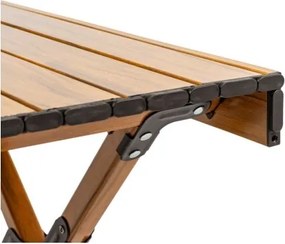 MI Kempingový stolík DREVO 60