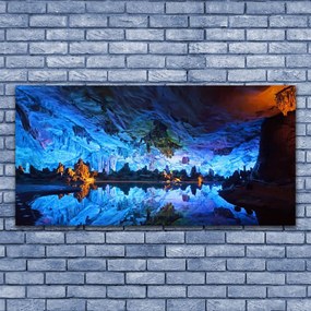 Obraz plexi Jaskyňa svetlo ľadovec 120x60 cm