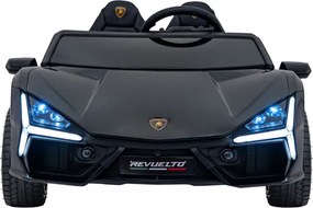 Elektrické autíčko Lamborghini Revuelto XL STRONG čierne