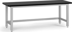 Pracovný stôl do dielne G4, MDF + PVC doska, nosnosť 1000 kg, 2100 mm