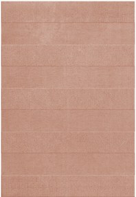 Ručne tkaný vlnený koberec's nízkym vlasom Sicilian Stripe