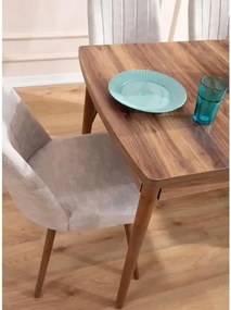 Jedálenský set Lidya (krémová) (pre 4 osoby). Akcia -18%. Vlastná spoľahlivá doprava až k Vám domov. 1145817