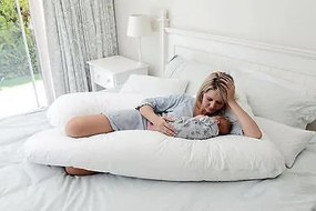 Tehotenský vankúš Komfortlux EMI: Obliečka na tehotenský vankúš
