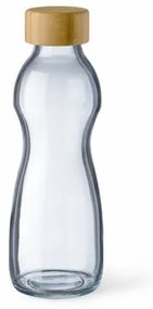 Simax 10080/LB nápojová fľaša s bambusovým viečkom Pure Bottle 0,5 l