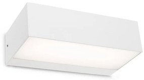 Vonkajšie nástenné svietidlo REDO LIMA LED biela IP54 9134