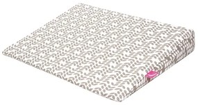 MOTHERHOOD - Vankúš klin 60x45 cm, 0-6 mes. hnedá