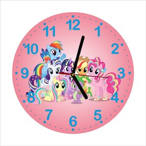 Detské nástenné hodiny Pony