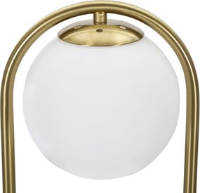 Stolná lampa Glamy Arc A 47 cm zlatá