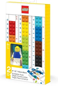 Skladacie pravítko s minifigúrkou LEGO®, 30 cm