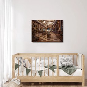 Sklenený obraz - Pražské Klementinum (70x50 cm)