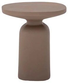 Odkladací stolík nali ø 44,5 cm hnedý MUZZA