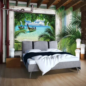 Fototapeta - Pláž, more, piesok (152,5x104 cm)