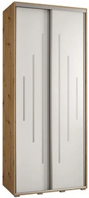 Skriňa 45 Canaris 12 100 artisan/biela/silver