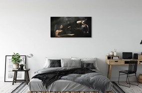 Obraz canvas Žena temná postava 120x60 cm