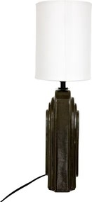 Atmosphera - Stolná lampa MONIA 1xE14/60W/230V čierna/biela