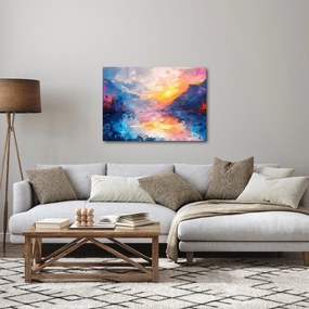Obraz - Maľba krajiny (70x50 cm)