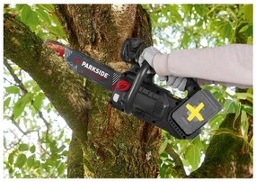 Parkside Performance®  Aku prerezávacia píla 40 V Ppaks 40-Li B2 + Akumulátor 20 V/4 Ah, 2 kusy + Rýchlonabíjačka 20 V/4,5 A  (800012229)