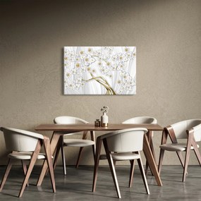 Obraz - Strom so zlatým dekorom (90x60 cm)