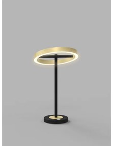 Wofi 8016-104 - LED Dotyková stmievateľná lampa BREST LED/10,5W/230V čierna/zlatá