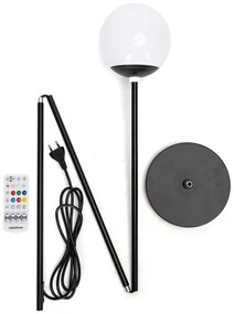 Aigostar - stojacia LED lampa MESH RGBW, 8W, 230V, s diaľkovým ovládaním