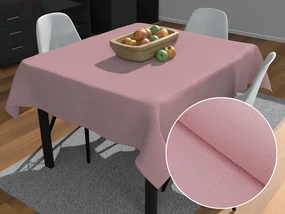 Biante Dekoračný štvorcový obrus BKS-413 Púdrovo ružový - 2.AKOSŤ 80x80 cm