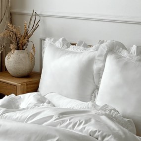 Boho obliečky pre dospelých biela 160x200cm