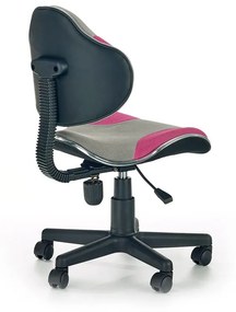 Halmar Detská stolička Flash 2, sivá/ružová