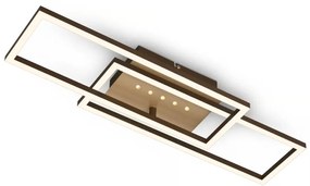 Brilo - LED Stmievateľné stropné svietidlo LED/30W/230V 3000K hnedá