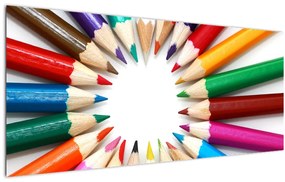 Obraz ceruziek (120x50 cm)