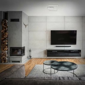 Briloner 3544-018 - LED Stmievateľné stropné svietidlo NICO LED/12W/230V chróm