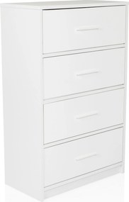XXXLutz KOMODA, biela, 58/91,5/30 cm MID.YOU - Komody - 001918011401