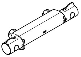 GROHE 34561000 - Termostatická sprchová batéria DN 15 lesklý chróm