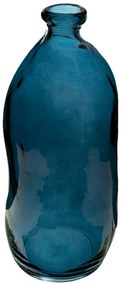 Sklenená váza Jeanne Blue 14,5x35 cm