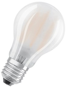 OSRAM LED žiarovka E27 Base CL A 7W 4000K matná 3k