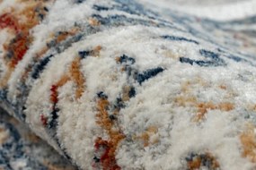 Koberec / behúň DISTIN 0834A granátový / modrý / žltý / terrakota