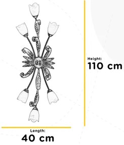 ONLI - Stropné svietidlo SONIA 6xE14/6W/230V
