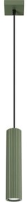 Sollux SL.1611 - Luster na lanku KARBON 1xGU10/10W/230V zelená